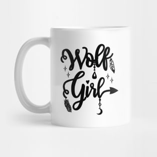 wolf girl Mug